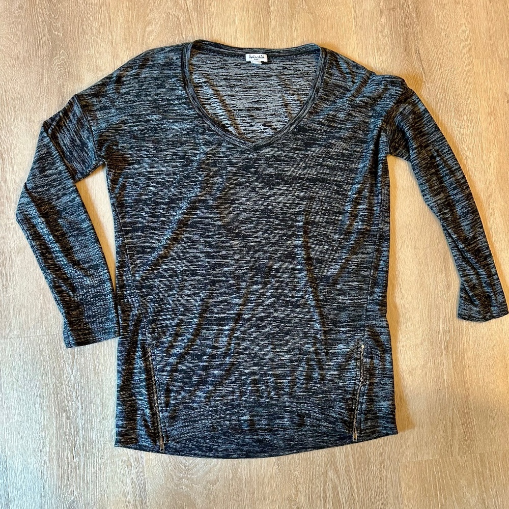 Splendid Long Sleeve Top wi